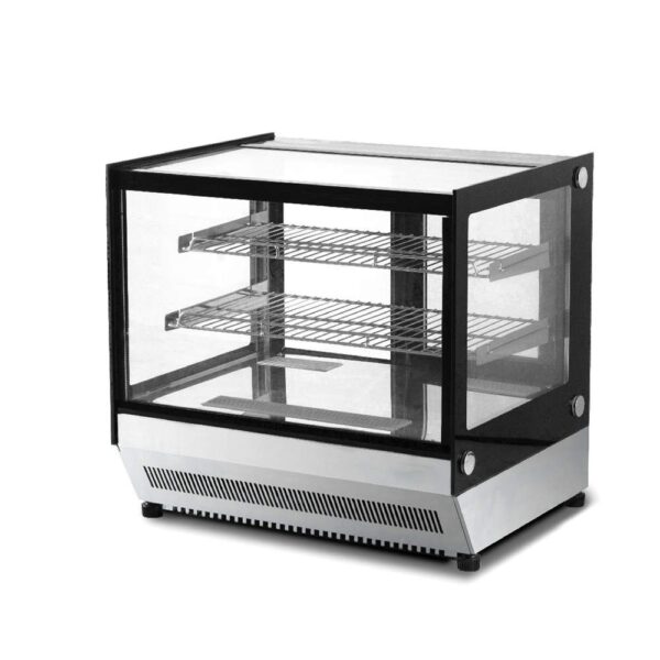 AG BTS1200 Squared Bench Top Food Showcase Fridge - 190 Litre - 1200mm