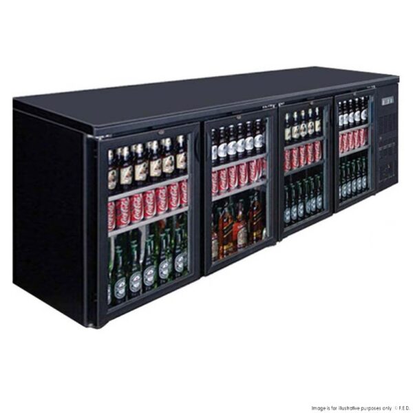 BC4100G Thermaster Four Door Drink Cooler