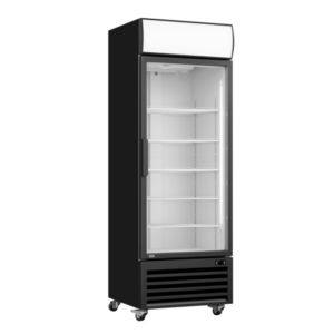 LG-370BP Thermaster Single Glass Door Colourbond Upright Drink Fridge