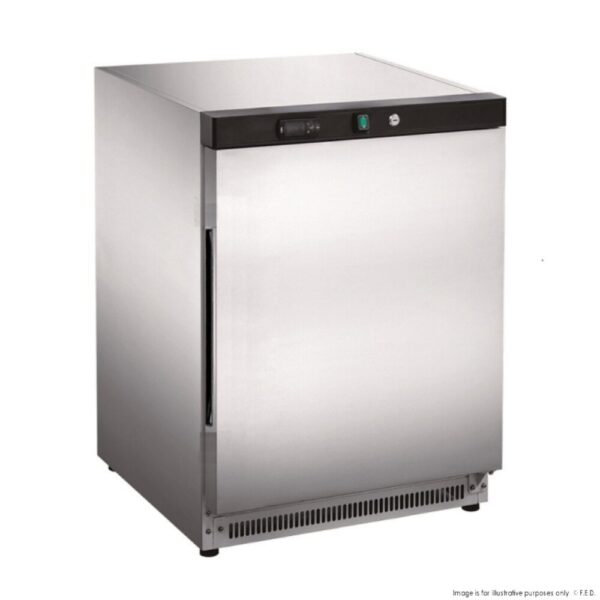 XF200SS Fed-X Stainless Steel Upright Static Freezer