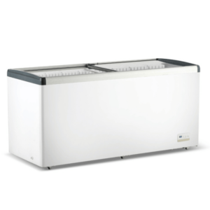WD586G Thermaster Chest Freezer with Flat Glass Sliding Lids