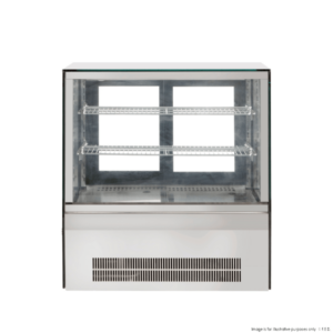 GN-660RT F.E.D Counter Top Square Glass Cold Food Display