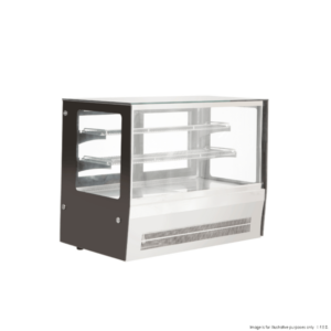 GN-900RT F.E.D Counter Top Square Glass Cold Food Display