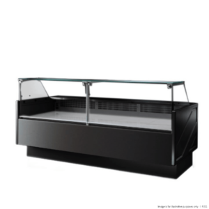 TDMR-0825B F.E.D Tecnodom Serie MR80 Black Wide Deli Display