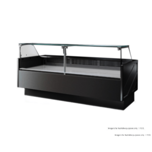 TDMR-0925B F.E.D Tecnodom Series MR9.5 Black Wide Deli Display