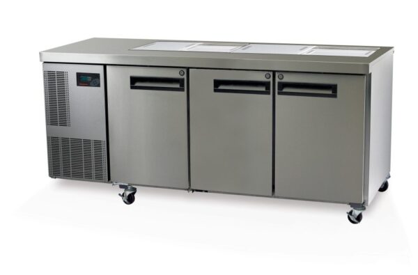 SKOPE PG400 3 Solid Door 1/1 Preparation GN Fridge - Image 2