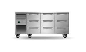 SKOPE Nine Drawer; Three Bay; Underbench GN 1/1 Fridge