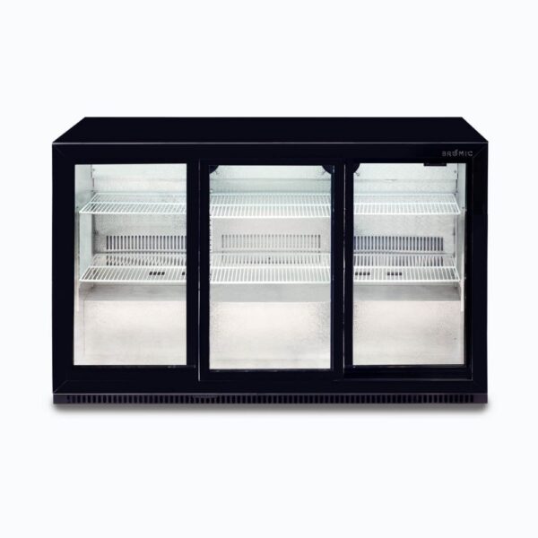 Bromic BB0330GDS-NR-1 Back Bar Fridge - 307L - 3 Doors - Sliding - Image 5