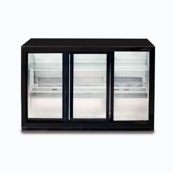 Bromic BB0330GDS-NR-1 Back Bar Fridge - 307L - 3 Doors - Sliding - Image 8