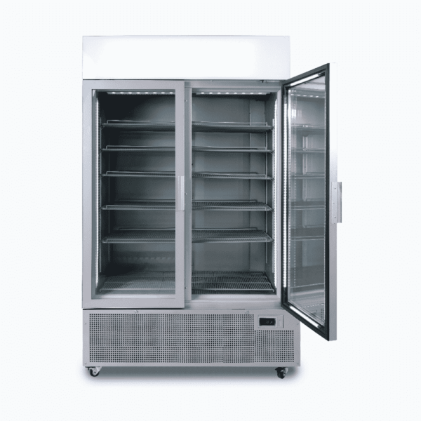 Bromic GM1100LS-NR Upright Display Fridge - 1082L - 2 Door - Flat Glass - Lightbox - Image 8