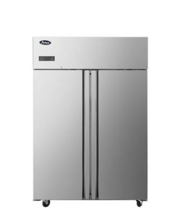 JBF80RSGR Atosa Capacity: 860L Slimline Upright Double Door Fridge